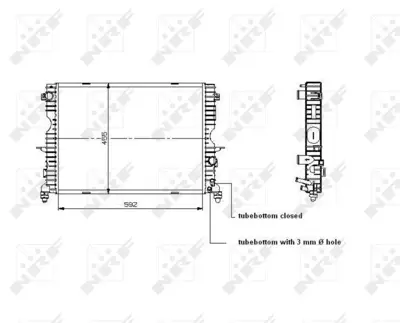 NRF 509729 Motor Radyatoru Land Rover Dıscovery Iı 2,5 Td5 (Lj,Lt) M-A PDK000080