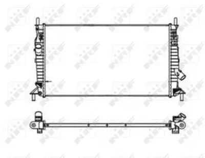 NRF 53403 Motor Su Radyatoru Focus Iı C Max 1,6tdcı - 2,0tdcı - 1,6 - 1,8 04>081,6tdcı 07  > Mazda 3 1230987
