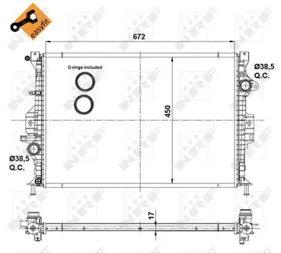 NRF 53737 Motor Su Radyatoru Focus Iii C Max Kuga 1 6 Eco - 2 0tdci 11  > Mondeo Iv 1 6ti - 1 8tdci - 2 0tdci 07  > Galaxy 1 6tdci - 1 8tdci - 2 0tdci 06  > Smax 2 0tdci 10  > 2 0 Eco 06  > 1461068