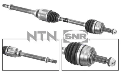 NTN / SNR DK55251 Sağ On Aks Renault Captur Iı 19 > Conta Capı : 49 Mm Dıs Dıslı Teker Tarafı : 23 Uzunluk: 953 Mm 397413283R, C9241JD02B