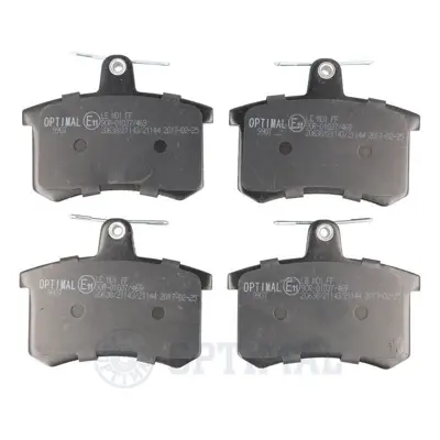 OPTIMAL BP-09907 Fren Balata Seti Diskli Fren 10043-C2 -10044-44q-C3 -1004a-C4 -100 Avant43-C2 -100 Avant44-44q-C3 -1 859698451