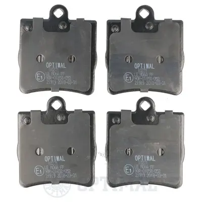 OPTIMAL BP-10271 Fren Balata Seti Diskli Fren Crossfıre-Crossfıre Roadsterc-Klassew202 -C-Klassew203 -C-Klasse Kombi A0044201720