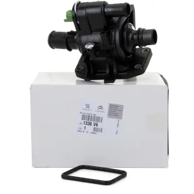 PSA 1336.V6 Termostat Komple Musurlu P107 P207 P307 P206 P1007 Nemo Bipper C1 C2 C3 C3 Ii C3 Pluriel C4 Xsara Ii 1336V6