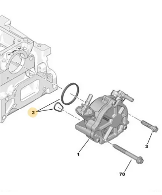 PSA 4556.24 Vakum Pompa Contası 455624