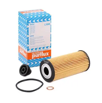 PURFLUX L1045 Yag Filitresi Bmw B37 B38 B47 B46 B48 F45 F46 F48 F39 I8 Mını F54 F55 F56 F57 F60 OX815D, 11428570590, 11428513948, 11428585237, 11428575210, 8570590, 11428575120, 8575210, 11428575907, 11428585235