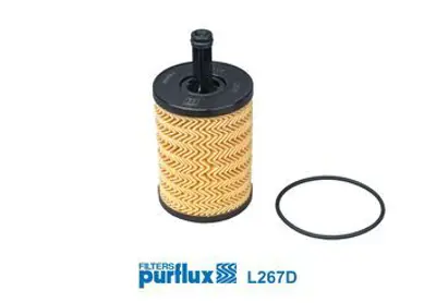 PURFLUX L267D Yag Filitresi (Oe) Caddy Iıı Golf V - Vı - Plus Jetta Iıı - Iv T4 - T5 Passat Polo A2 A3 A4 A5 A6 Q5  K68001297AA, 1118184, 1250679, MN980125, MN980408, TS200008, 45115466, 45115389C, 45115466A, 45115466B