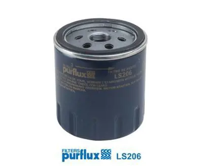 PURFLUX LS206 Yag Filitresi (Metal Fıltre) Tum Opel Modeller 1,4 1,6 1,8 2,0 95> (Oe) 1651084Z00000, 1651084Z00, G93156245, 92099013, 92142003, 92142009, 93156300, 93178952, 96458873, 4502696