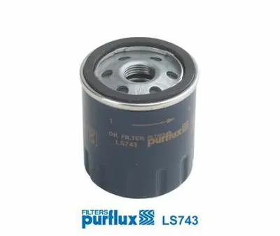PURFLUX LS743 Yag Filitresi Toyota Corolla 1988-2002 Benzınlı (Ae92 Ae101 Ae111 Kasa) 107-C1 05> (Oe) 1109AZ, 1109Y4, 1611540380, 1613181380, 1616399880, E149065, E149162, 1150101610, 1560113011, 1560113010