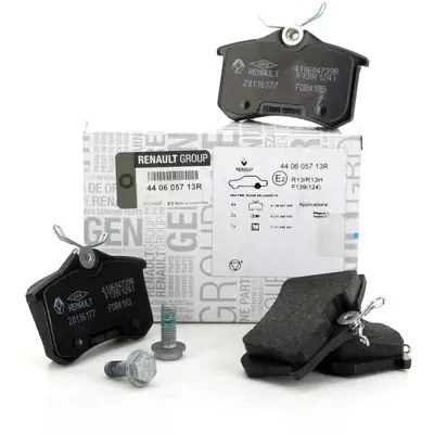 RENAULT 440605713R Arka Fren Balatasi Golf Iv Bora Audi A1 A3 A4 A6 A8 Altea Cordoba Ibiza Iii Iv V - Megane Ii Iii Megane Iv Hb Fluence - C3 P307 P1007 Partner Ii Berlingo Ii C3 Picasso C3 Iii Ds3 P207 1 4ı 1 6ı 16v 2 0ı 2 0hd P308 C4 P807 C8 1E0698451A, 1H0698451B, 1H0698451C, 1H0698451E, 1J0698451C, 191698451, 191698451A, 191698451B, 191698451C, 191698451D