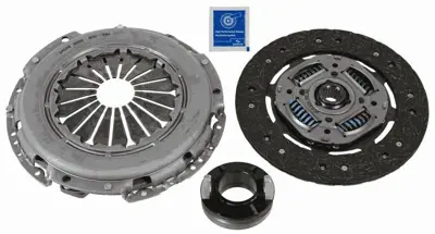 SACHS 3000 950 564 Debriyaj Seti Rulmanlı I30-Elantra-Ceed-Cerato 5 İleri 1.6 Crdı 2011 624352400, 4110032021, 4130032001