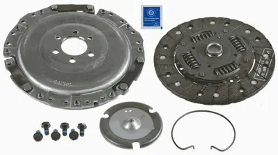 SACHS 3000 951 032 Debriyaj Seti Vw 1.6 Classıc, Caddyıı Aft  9 Delik 1L0198006, 1L0198012, 27141025T, 27141025TX, 27141026, 27141026A, 27141026C, 27141026D, 27141026T, 27141033S