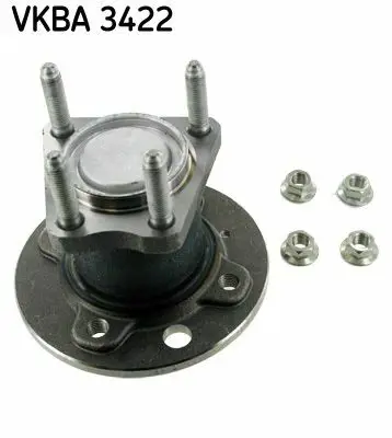 SKF VKBA 3422 Arka Teker Poryası Rulmanlı Abssiz Astra F-G-Vectra A-Combo-Merıva 1.4i-1.6i-1.6i 16v-1.8i 0029d 9120129