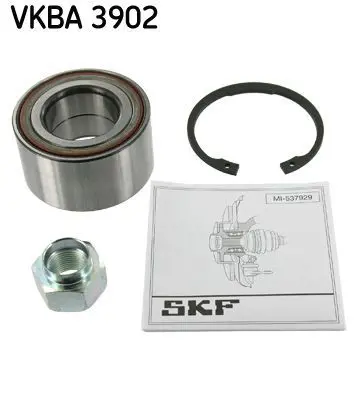 SKF VKBA 3902 Ön Teker Rulmanı Rulman Segman Somun Astra-Vectra A-B-Omega B 91-03 330504, 94515437, 94535253, 94535259, 94535982, 96995000, 96207566, 926739004, 94535259S1, 94535982S1
