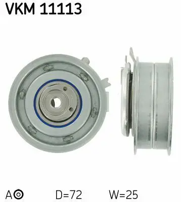 SKF VKM11113 Eksantrik Rulmanı Golf Iv A3 A4 Leon Toledo Octavıa 1.6 (Akl Alz Aeh Bse Bfq Ccsa) 6A109479C, 6A109479, 6A109479A, 6A109479B, 6A109479F, 7119927022, 1005249, 1669903, N014408VX3, 910113008000