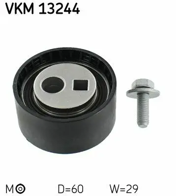 SKF VKM 13244 Eksantrik Gergi Rulmanı P206 306 307 406 607 Partner Berlıngo Jumpy Xsara Scudo Expert 1.9d 2.0hdı 82960