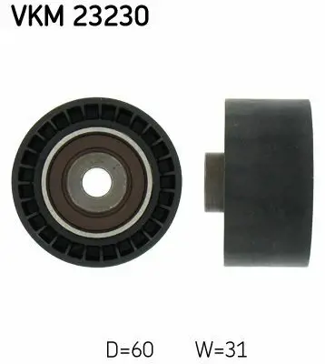 SKF VKM 23230 Eksantrik Gergi Rulmanı P206 307 406 407 607 Expert C4 C5 C8 Jumpy 1.8ı 16v 2.0 16v 2.0 2.2 2.2 16v 83042