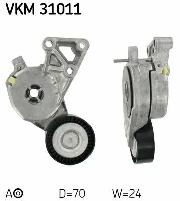 SKF VKM 31011 Alternator Gergi Rulmanı Golf Iv Passat 1.8 1.9 96 - 14714, 533007630, APV2241, T0036, T38148