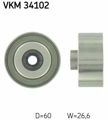 SKF VKM 34102 Alternator Gergi Rulmanı Ford Tourneo Connect 1.8 Tdcı (Yd18) 1308227