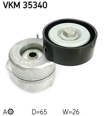 SKF VKM 35340 Alternator Gergi Rulmanı (Kutuklu) Lınea-Punto-Agıla-Astra H-J-Combo-Corsa C-D-Merıva 1.3cdtı-1.3jtd 636166