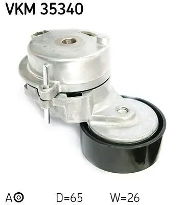 SKF VKM 35340 Alternator Gergi Rulmanı (Kutuklu) Lınea-Punto-Agıla-Astra H-J-Combo-Corsa C-D-Merıva 1.3cdtı-1.3jtd 636166