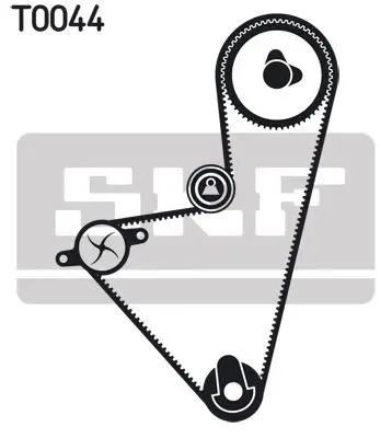 SKF VKMA03100 Eksantrik Rulman Kiti (Triger Seti) P106 P205 P206 P306 C15 Saxo Ax Zx Berlingo Partner (Tu9m Tu1m Tu1jp) (104 Dis Kayis)   00 83102
