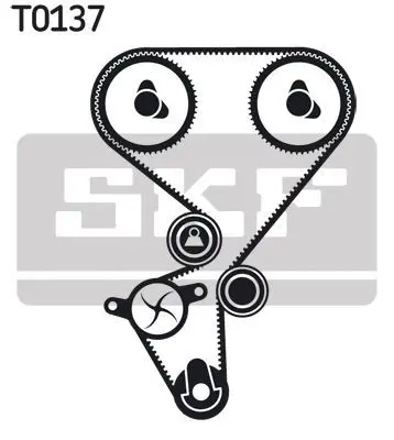 SKF VKMA03130 Triger Seti 106 Gtı Saxo Vts Tu5j4 (1,6 16v) (134 Dıs Kayıs) 831T9