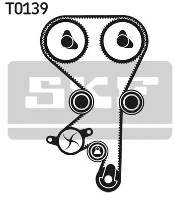 SKF VKMA 05228 Triger Eksantrik Gergi Seti X22xe Frontera A 1606199