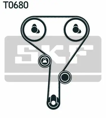 SKF VKMA 05260 Triger Seti 1606355, 1629067, 93196786, 95516740
