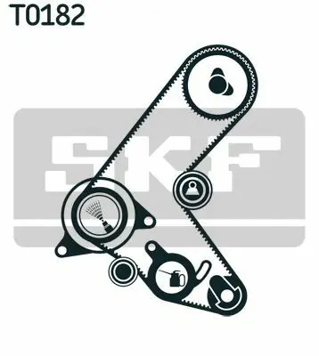 SKF VKMA 05606 Eksantrik Gergi Kiti Astra G 1.7dtı 00-04 -Combo 1.7dı 16v 01- -Corsa C 1.7dı 00- 14520PLZD00, 98014186