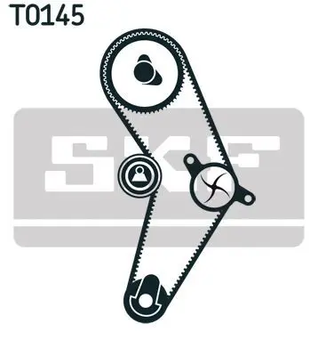 SKF VKMA 06003 Eksantrik Rulman Kiti (Triger Seti) Logan Clio Symbol Clio Kangoo 1 4ı - 1 6 E7j K7j 7701472725
