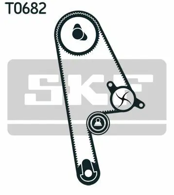 SKF VKMA 93500 Eksantrik Rulman Kiti (Triger Seti) Honda Cıvıc 1,4 16v 1996 2001 Cıvıc 1,4 1,5 Karburatorlu 1987 19 14510PM7003