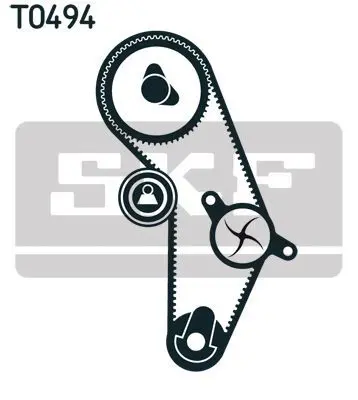 SKF VKMA 95623 Eksantrik Rulman Kiti (Triger Seti) Mıtsubıshı Carısma 1,6 1995 2006 Colt 1,6 1996 2005 Lancer 1,6 1 MD320174
