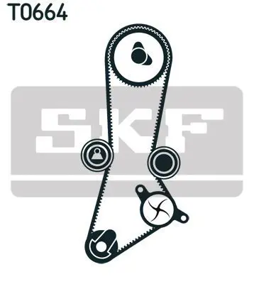 SKF VKMA 95660 Eksantrik Rulman Kiti (Triger Seti) Accent Getz 1,5 Crdı 2003 2005 3 Silindir (Admıra Kasa) Tucson S 2431227000, 2431227250, ADG07526, MDB5H08, MTK5H08, 2481027200, 2481027000, 2441027250, 2441027000, 2481027250