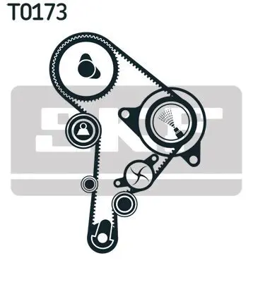 SKF VKMC 01244 Triger Seti Su Pompalı Crafter 06>11 076198119