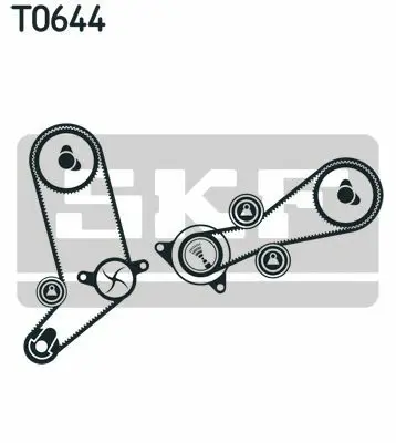 SKF VKMC 01258-1 Triger Seti Devirdaimlı A100 A6 Crafter Lt 35 T4 2.4d 2.5tdı Aat Aas Ajt Ayy Acv Axl Ahd Apa 74130245, 9207927, N90498002