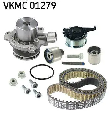 SKF VKMC 01279 Su Pompalı Triger Seti (Gergi Kasnağı 04l109243d)  Crafter 16> Daua Dnae 2.0tdı Golf Vıı 17>20 Cxxb  21217526267, 21217527666, 7526267, 7527666