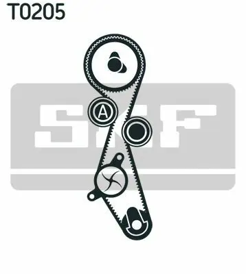 SKF VKMC 03317 Triger Eksantrik Gergi Seti Devirdaimlı 307 308 407 508 607 807 Rcz 3008 Expert Iıı Boxer Iıı - C4 I 83074, 8653652, 9634848980, 9684319880, C2S51449, DS7Q6K228AA, LR011694, MN982325, SU001A3082