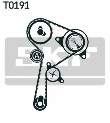 SKF VKMC 06134-1 Eksantrik Gergi Kiti (Devirdaimlı ,123x270) N.Qashqaı Juke Mıcra Note R.Clıo Megane Fluence Kango Sc 13070BN700SK, NISSGET001, 8200102941, 8200585574, 130704805R, 1276084A50000S1, 1276084A50S1, 1302100QAJ, 13021BN700, 13021BN703