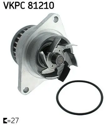 SKF VKPC 81210 Devirdaim Felicia 1.6 Octavia 1.6 Golf Iii 1.4 - 1.6 Polo 1.3 - 1.4 - 1.6 Ibiza 1.4 1.6 95> 030121008M