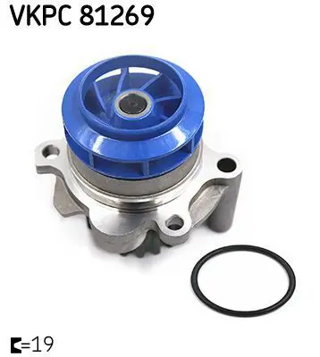 SKF VKPC 81269 Devirdaim Crafter Ckub Caddy 11>15 Golf Jetta Polo T6 10>15 Amarok 10>16 A1 A3 A4 A5 A6 Q3 Q5 Altea Ibiza Leon Fabia Octavia Superb 1 2 - 1 6 - 2 0tdi Caye Cayd Cfhf Cfhc Cfhe Clca Cfja 10> 03L121011J