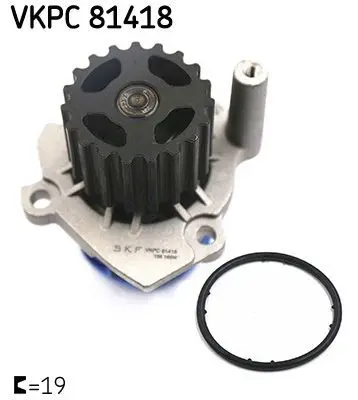 SKF VKPC 81418 Devirdaim Altea Octavia Golf V Jetta T5 Leon Toledo Caddy 1 9 Tdi 04>ıbiza Fabia Polo 1 4tdi 02> 045121011B