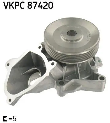 SKF VKPC87420 Devirdaim Su Pompası Land Rover Freelander 2.0 Td4 GWP2604