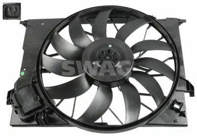 SWAG 10107456 Radyator Fanı (Komple) W211 02>08 W221 05>13 C216 06>13 R199 04> A2115000493