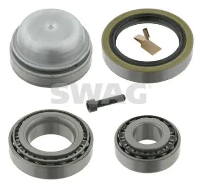 SWAG 10 85 0010 Teker Rulmanı On (Keçe Ve Kapak Ile) W123 76>85 W126 79>85 C126 81>91 A1165860033