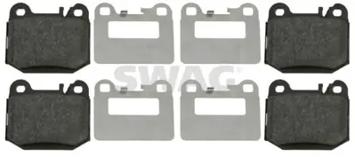 SWAG 10916437 Fren Balatası Arka Ml-Class W163 98>05 A1634200720, A163420072037, A1634200920, A163420092027, A1634201120, 1634200720, 163420072037, 1634200920, 163420092027, 1634201120