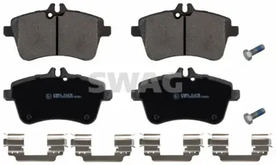 SWAG 10916529 Fren Balatası On A-Class W169 04>12 B-Class W245 05>11 A1694201920