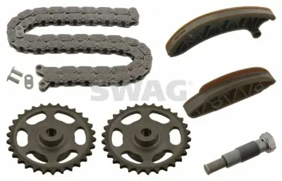 SWAG 10944971 Eksantrik Zıncır Seti (Dıslılerle, Kısa Palet, Om651) X204 09>15 W246 11>14 W204 08>14 C218 11>17 W2 6510520000S3