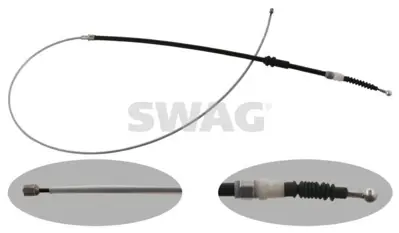 SWAG 30937218 El Fren Telı Sağ Sol Caddy (En Sondakı) 1713 - 549 Mm 09>> 2K0609721C, 2K0609721D, 2K0609721E, 2K0609721F, 2K0609721Q, 2K0609721J, 2K5609721C, 2K5609721J