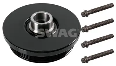 SWAG 33 10 2736 Bmw Krank Kasnağı Krank Mılı Icın, Vıdalarla 11237800385S1