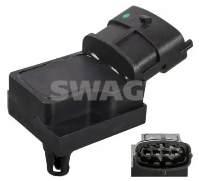 SWAG 33103730 Basınc Sensoru Clıo Iı 1.5 Dcı-Megane Iı 1.5 Dcı-Master Iı-Iıı 2.5 Dcı 223658143R